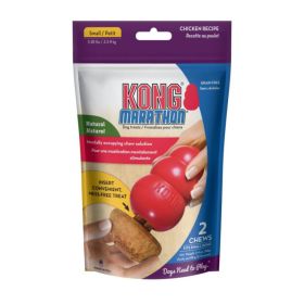 KONG Marathon Chicken Flavored Dog Chew Small - 2 count