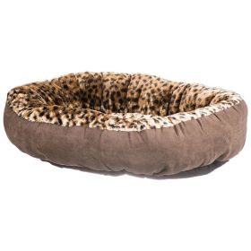 Aspen Pet Round Pet Bedding - Animal Print