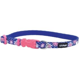 Li'L Pals Reflective Collar - Flowers with Dots