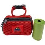 American River Poop Bag Holder - Red