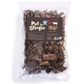 Pet n Shape Beef Lung Dog Treat - 1 lb