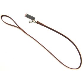 Circle T Latigo Leather Lead - 4' Long x 5/8" Wide