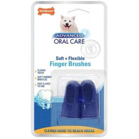 Nylabone Advanced Oral Care Finger Brush - 2 Pack