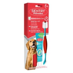 Sentry Petrodex Dental Kit for Adult Dogs - 1 count