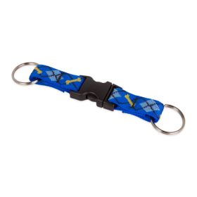 Dapper Dog Keychain (Size: 3/4in)