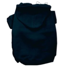 Navy Blue Blank Pet Hoodies (Size: 4X)