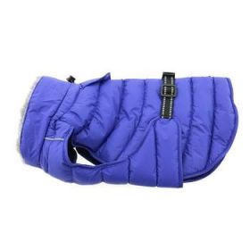 Alpine Extreme Weather Puffer Coat - Navy Blue (Size: Small)