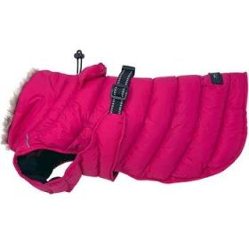 Alpine Extreme Weather Puffer Coat - Pink Peacock (Size: Small)