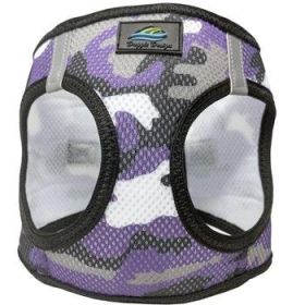 American River Choke Free Dog Harness Camouflage Collection - Purple Camo (Size: X-Small)