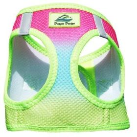 American River Choke Free Dog Harness Ombre Collection - Rainbow (Size: X-Small)