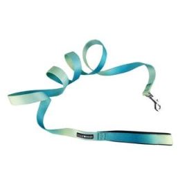 American River Ombre Leash - Aruba Blue (Size: 1 inch wide x 6 feet long)