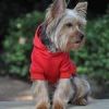 Flex-Fit Dog Hoodie - Red