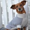 Highline Fleece Dog Coat - Two Tone Gray