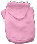 Light Pink Blank Pet Hoodies (Size: 4X)