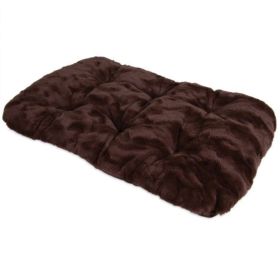 Precision Pet Cozy Comforter Kennel Mat - Brown (Size: 4000 (35" x 22"))