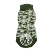 Non-Skid Dog Socks - Green Camo