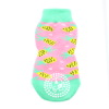 Non-Skid Dog Socks - Pink Pineapple