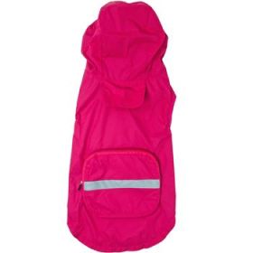 Packable Raincoat - Pink (Size: Small)