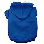 Blue Blank Pet Hoodies (Size: 4X)