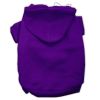 Purple Blank Pet Hoodies