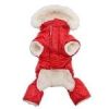 Ruffin It Dog Snowsuit Harness - Red