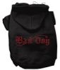 Black Bad Dog Rhinestone Hoodies