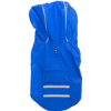 Slicker Raincoat with Striped Lining - Cobalt Blue