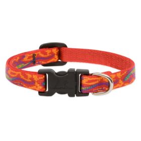 Go Go Gecko Adj Collar (Size: 6-9, 1/2in)