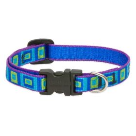 Sea Glass Adj Collar (Size: 6-9, 1/2in)