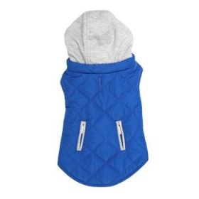 Weekender Dog Sweatshirt Hoodie - Royal Blue (Size: Small)