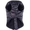 Zip-up Dog Puffer Vest - Black