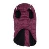 Zip-up Dog Puffer Vest - Burgundy